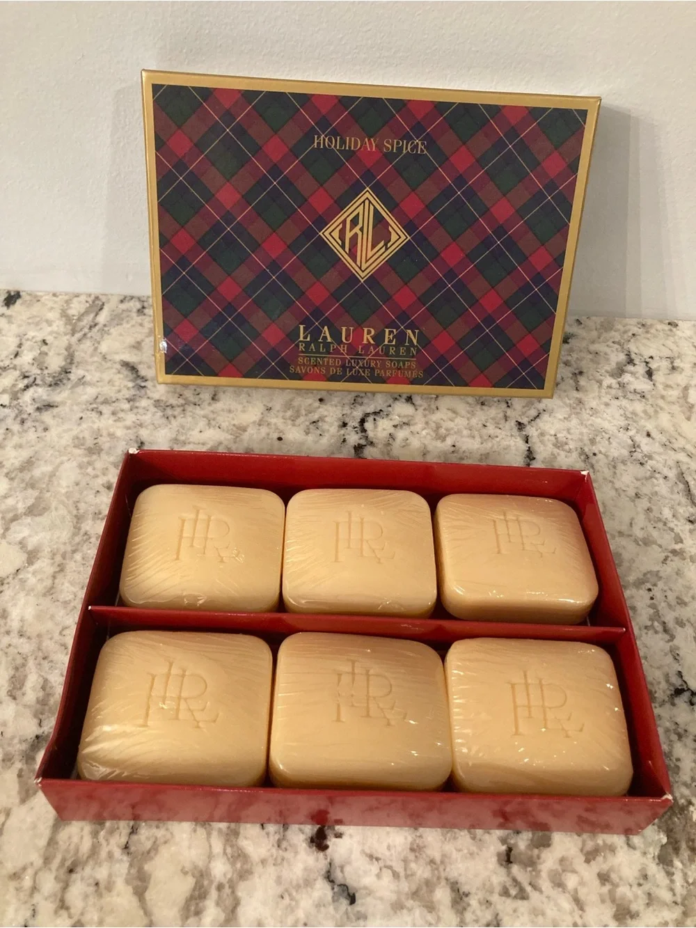 NEW in Gift Box Lauren Ralph Lauren Scented Luxury Soaps